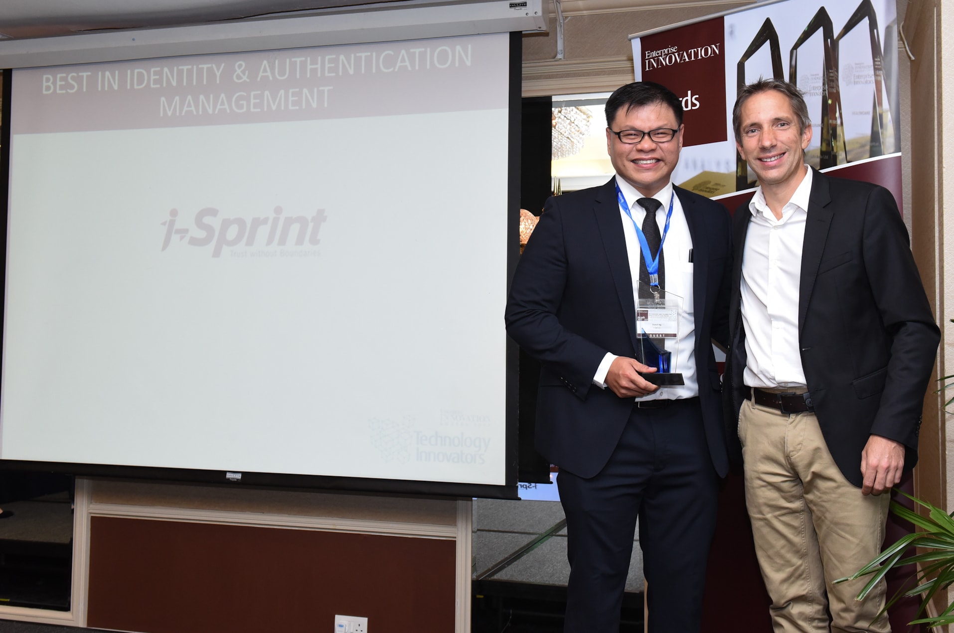 i-Sprint Won Enterprise Innovation Award 2017 